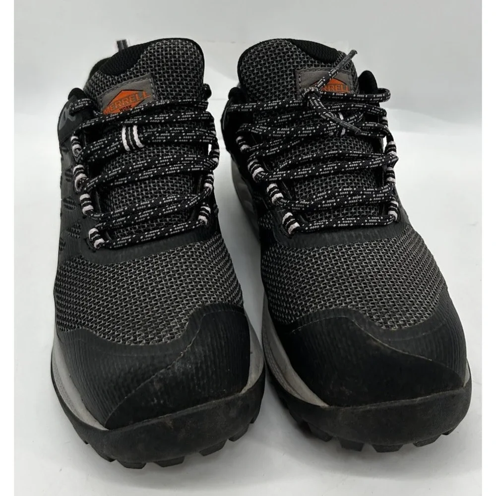 Merrell Work Antora 3 Mid Waterproof Carbon Fiber Toe Black Gray Women's 7M